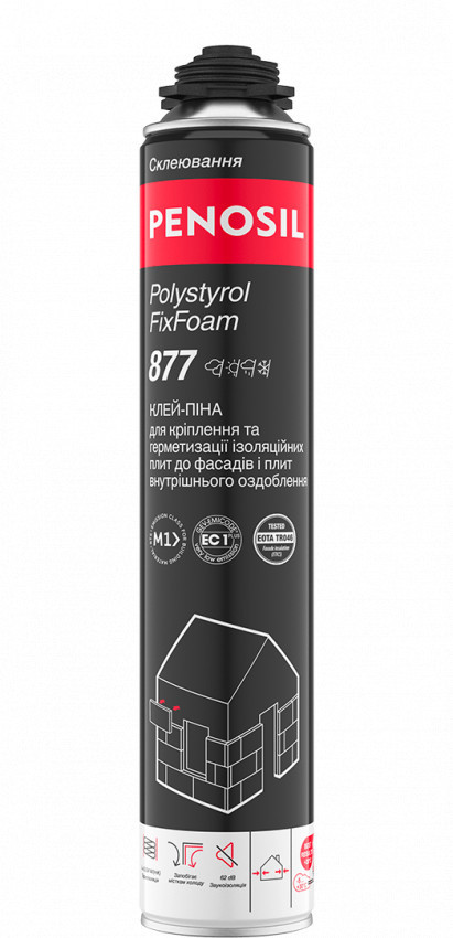 Клей-піна Penosil Polystyrol FixFoam 750 мл-PN-017