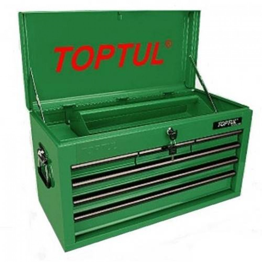 Ящик для інструментів 6 секцій 660(L)x307(W)x378(H)mm TOPTUL TBAA0601-TBAA0601