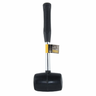 Киянка гумова чорна 450г металева обгумована рукоятка SIGMA (4317481)-[articul]