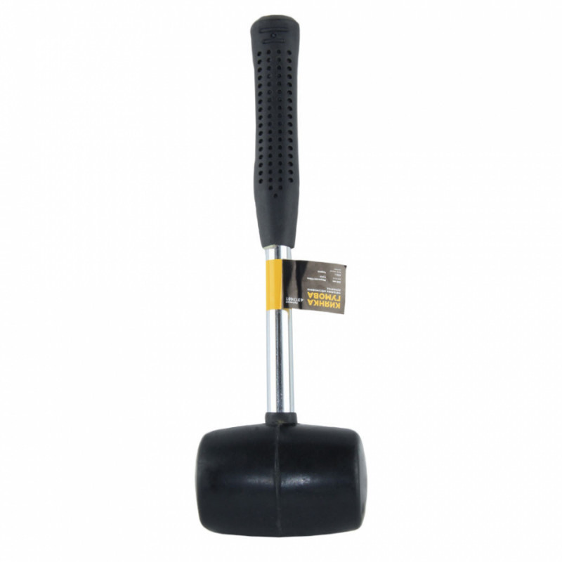 Киянка гумова чорна 450г металева обгумована рукоятка SIGMA (4317481)-4317481