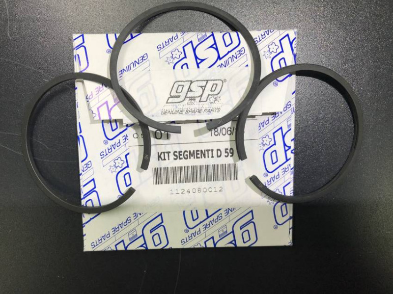 Комплект кілець для компресора АВ360 діаметр 59 мм-1124080012