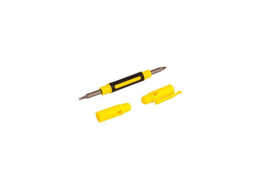 Викрутка MASTERTOOL 4В1 2 насадки 50 мм SL3-PH0/SL4-PH1 40-0160-40-0160