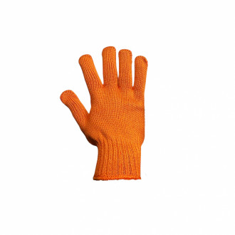 Рукавички трикотажні помаранчеві ТМ GTM LUX 5612