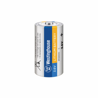Літієва батарейка Westinghouse Li-SOCI2   ER26500, 3.6V, 9000mAh, 1 шт/уп-[articul]