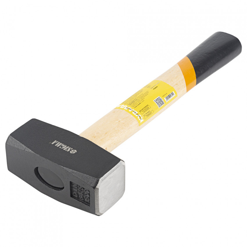 Кувалда 1500г дерев'яна ручка (дуб) Sigma (4311351)-4311351