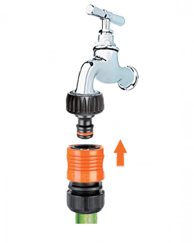 Адаптер 1/2"-3/4"В для конектора поливального шлангу бл.-88040000