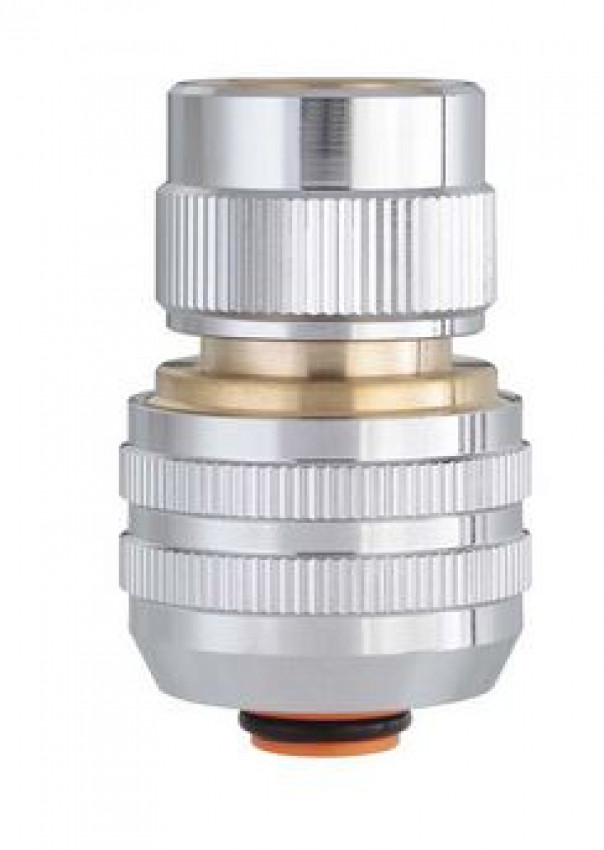 Конектор 3/4" для поливального шлангу AquaStop, метал-96140000