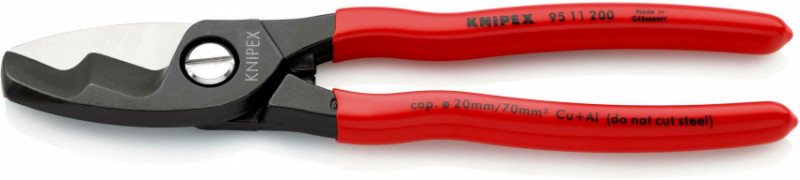 Ножиці для різки кабелів KNIPEX 95 11 200 SB-95 11 200 SB