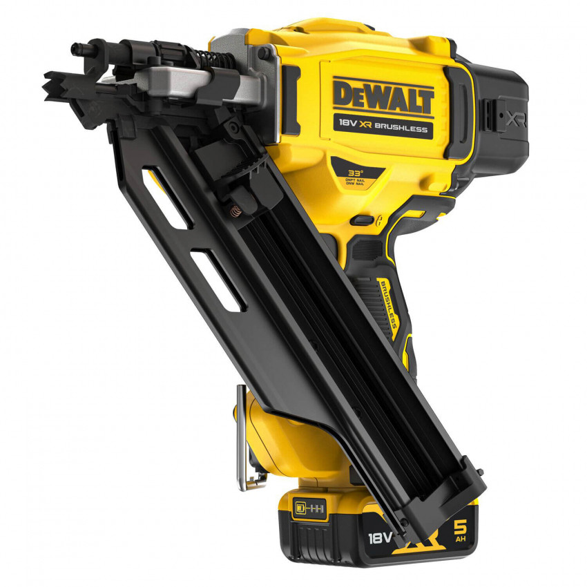 Пістолет цвяхозабивний акумуляторний безщітковий DeWALT DCN930P2-DCN930P2