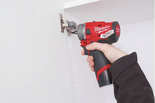 Дриль-шуруповерт з ударом акумуляторна MILWAUKEE, M12 FPDX-202X, 37Нм, (зарядний пристрій, 2 акум.Х 2Ач, патрон FIXTEC, кейс)-4933464136