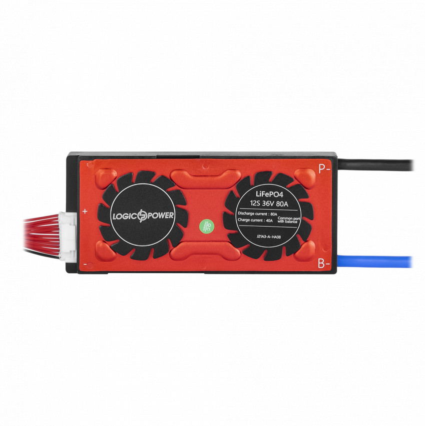 BMS плата LP LiFePO4 36V 12S Dis 80A Ch 40A-