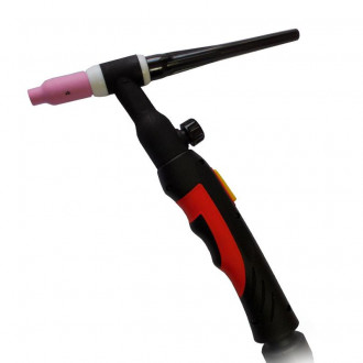 Зварювальний пальник Black Wolf WP-17V(N) R для аргонодугового зварювання / Гусак зварювальний-[articul]