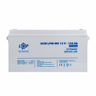 Розпродаж Акумулятор мультигелевий LPM-MG 12V - 150 Ah-[articul]