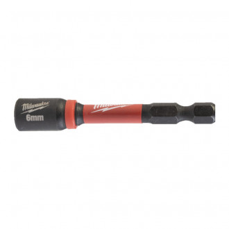 Торцева головка 1/4 дюйма, шестигранная, 6 мм Shockwave, ударопрочная Milwaukee 4932492435-[articul]