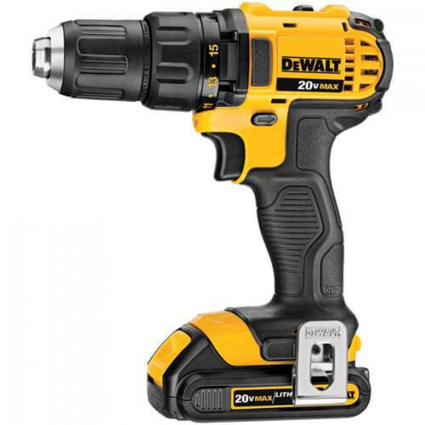 Дриль-шуруповерт акумуляторний безщітковий DeWALT DCD780C2-DCD780C2
