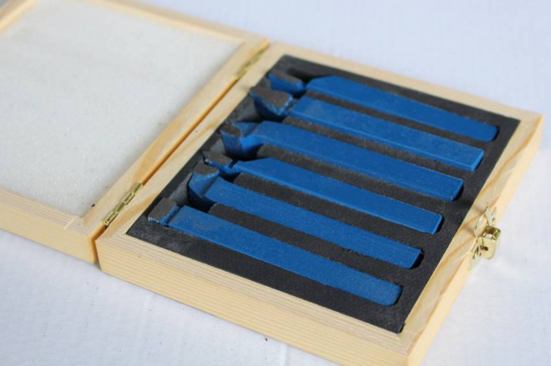 Різці токарні, КОМПЛЕКТ з 6 шт./12 мм Holzmann 6TLG12-6TLG12