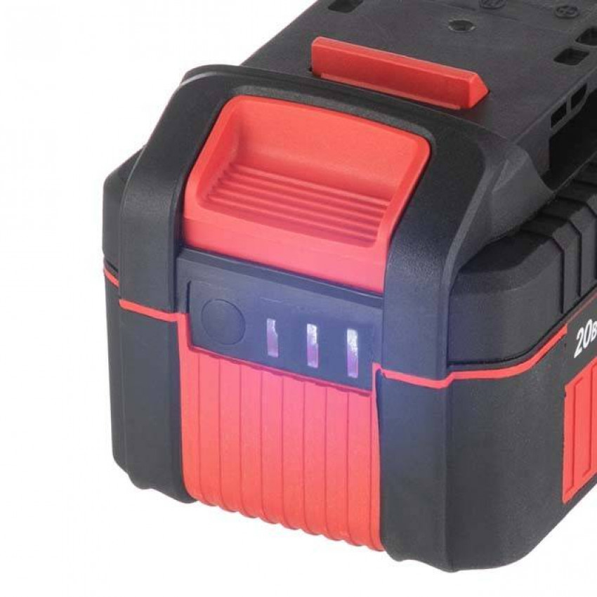 Акумулятор 20 В, літій-іон, 4.0 Ач, індикатор рівня заряду INTERTOOL WT-0341-WT-0341