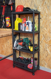 Система стелажів QBRICK 60 для майстерні, 4 полиці, 100 кг