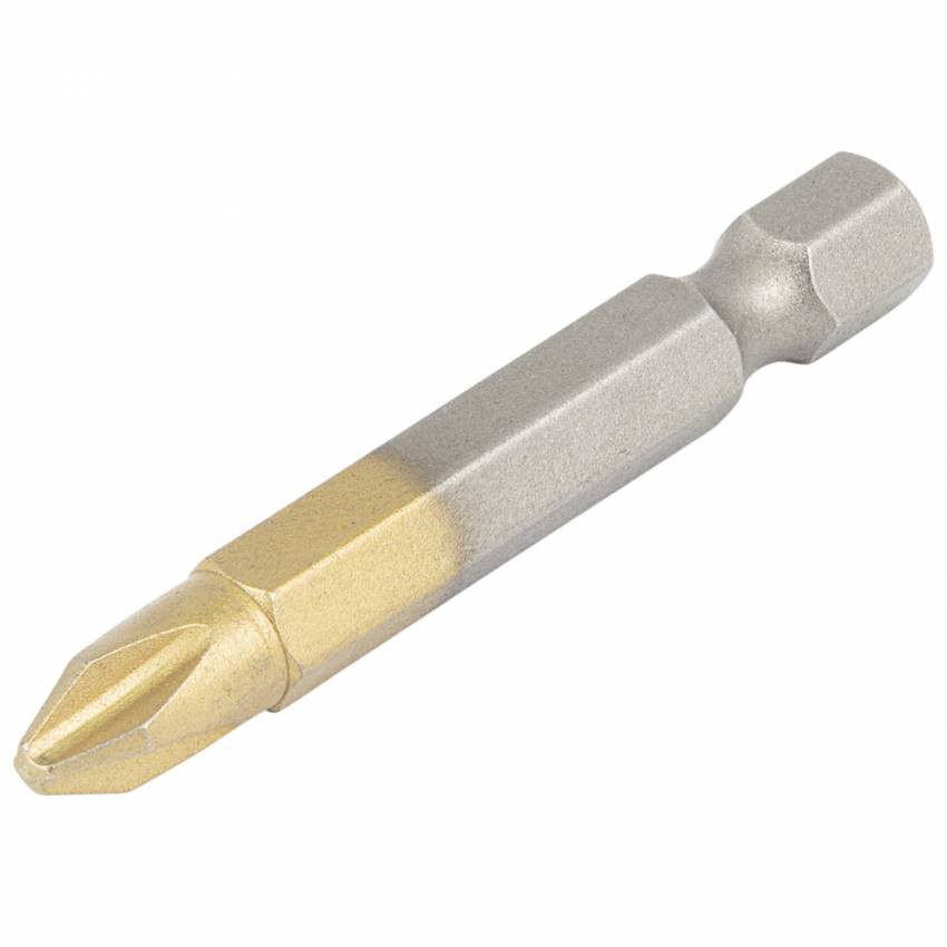Біти PH2×50мм ¼" 10шт S2 TIN (блістер) ULTRA (4014212)-4014212