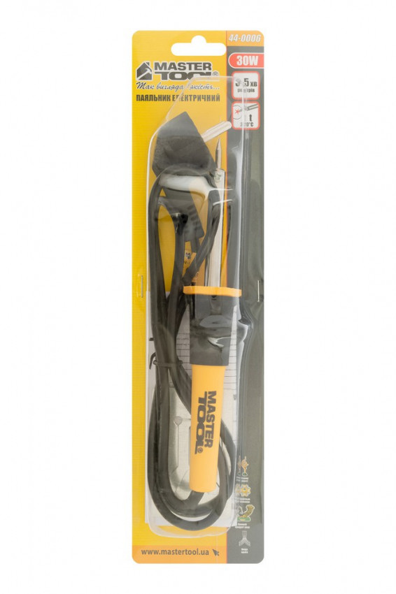 MasterTool Паяльник електричний 30 Вт, Арт.: 44-0006-44-0006