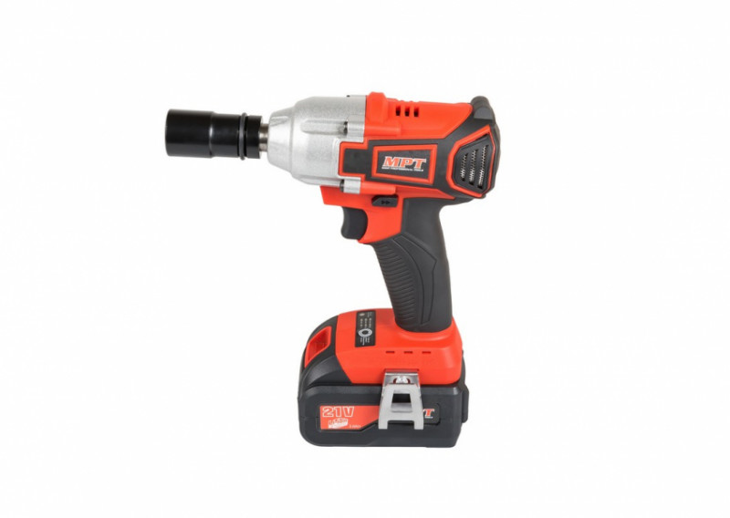 Гайковерт акумуляторний MPT 21 V Li-ion 350 Нм 3 швидкості пластиковий кейс MCIW2128.A1-MCIW2128.A1