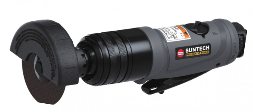 Пневмошліфмашина Suntech SM-562K Mini, 22000 об/хв, 1/4",вхід 1/4",шланг 3/8",113л/хв, 6,2Бар, набір-