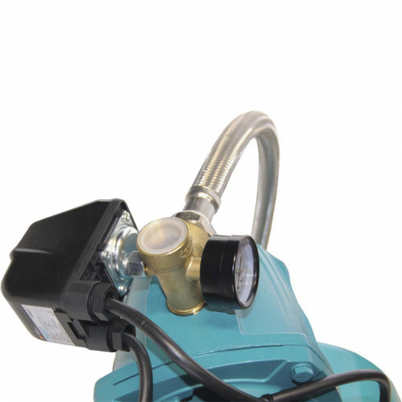 Станція 0.9кВт Hmax 48м Qmax 85л/хв (самовсмоктувальний насос) 50л Україна LEO (775386/50)-775386/50