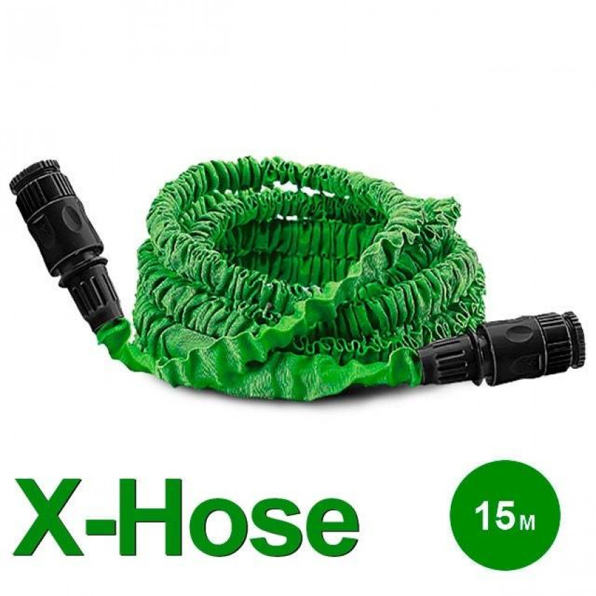 Шланг поливальний X-Hose 15 м INTERTOOL GE-4006-GE-4006