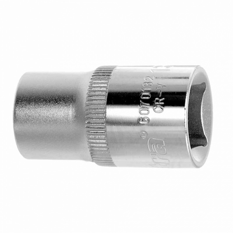 Насадка шестигранна коротка 1/2" 13мм CrV ULTRA (6070132)-6070132