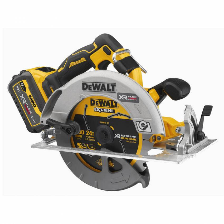 Пила дискова акумуляторна безщіткова DeWALT DCS573T1-DCS573T1