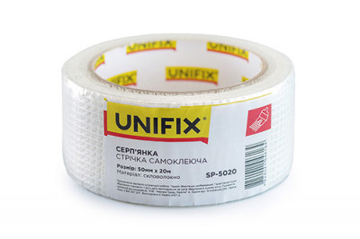  Стрічка скловолоконна серп'янка 50мм*20м UNIFIX-[articul]