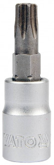 Головка із вставкою TORX YATO із квадр. 1/4&quot;, Т15, L=37мм. Nm=9,8 [10/100] (DW)-[articul]