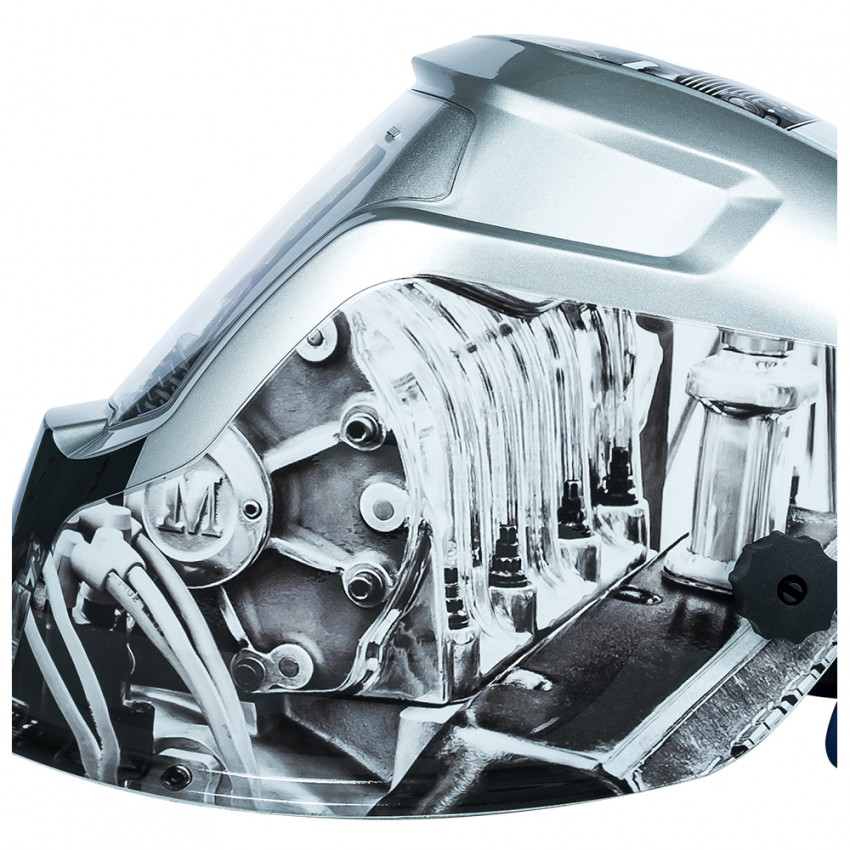 Маска зварювальника хамелеон Vitals Professional Engine 2500 LCD-85765N