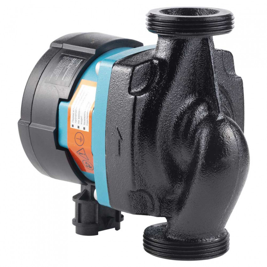 Насос циркуляційний енергозберігаючий 5-25Вт Hmax 4м Qmax 47л/хв Ø1½" 130мм + гайки Ø1" AQUATICA GPA25-4/130 III (774042)-774042