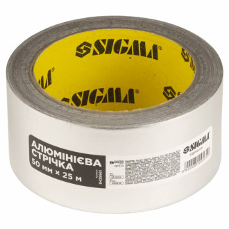 Стрічка алюмінієва 50мм×25м SIGMA (8429561)-[articul]