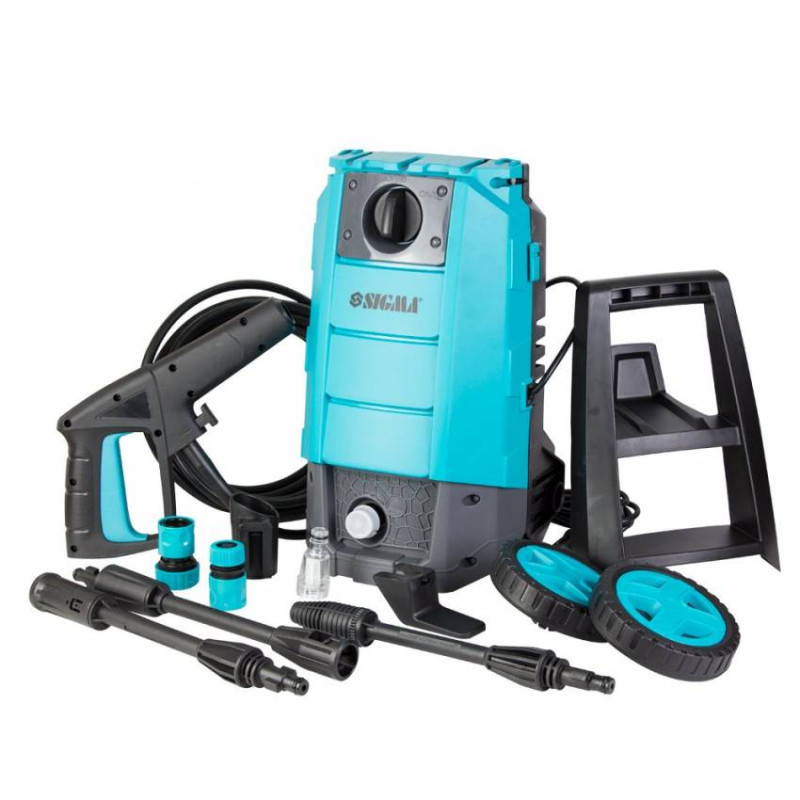 Миття високого тиску 1700Вт max 130bar 6.7 л/хв турбонасадка SIGMA (5342071)-5342071