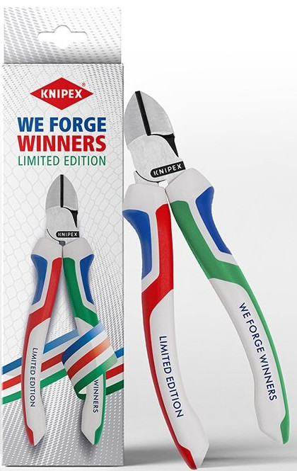 Кусачки бокові (бокорізи), Ø4,0мм, 160мм KNIPEX 70 02 160 S8, We Forge Winners 2026-70 02 160 S8