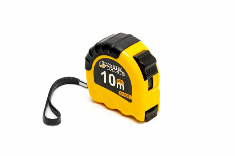 Рулетка MASTERTOOL "Shiftlock" 10 м 25 мм нейлонове покриття 62-1025-62-1025