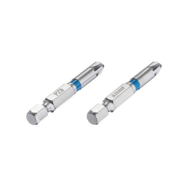 Комплект вируткових насадок PZ3 1/4" * 50 мм, S2, уп. 2 од., STORM INTERTOOL VT-0216-VT-0216