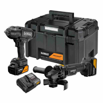 Набір з двох інструментів акумуляторних безщіткових McLaren F1 TEAM SPECIAL EDITION DeWALT DCK2225MP2T-[articul]