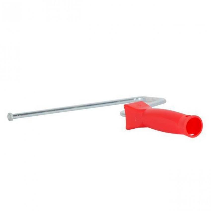 Ручка з різьбовою системою фіксації 250*8мм INTERTOOL KT-4926-KT-4926