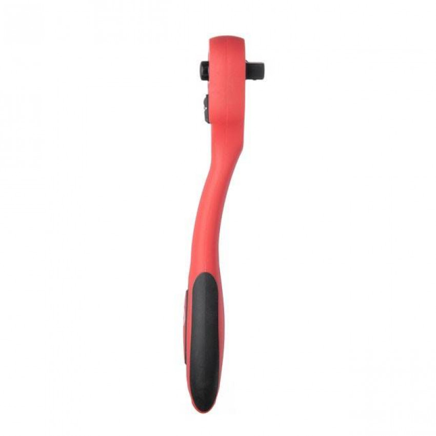 Рукоятка із храповим механізмом на 72 зуба 1/4" вигнута Cr-v(Professional) INTERTOOL HT-2107-HT-2107