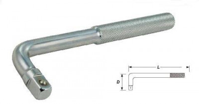 Вороток 3/4&quot; Г-под. 450мм-[articul]