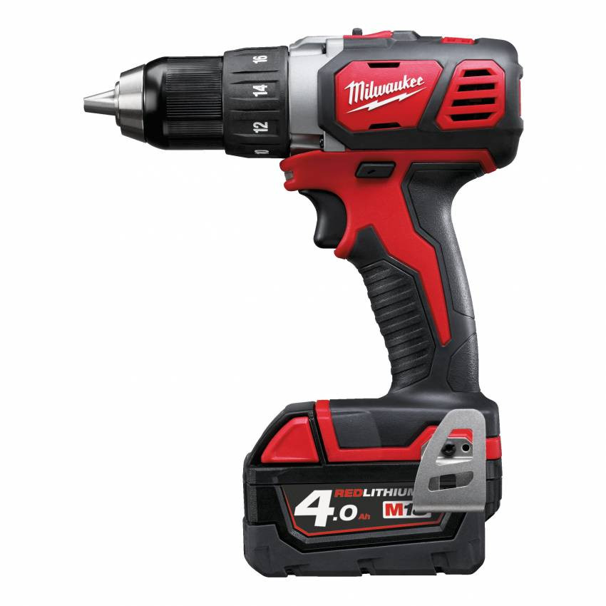 Дриль-шуруповерт акумуляторний MILWAUKEE, M18 BDD-202С, 50Нм ( зар.пристр, 2 акум.Х 2Ач, кейс) (акція)-4933443555