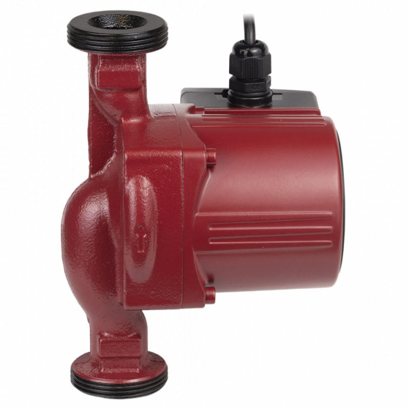 Насос циркуляційний 100Вт Hmax 6м Qmax 75л/хв Ø1½" 180мм гайки Ø1" AQUATICA (774132)-774132