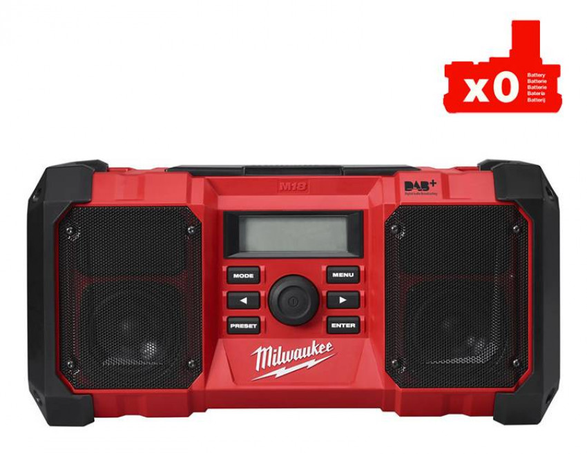 Радіо DAB+ MILWAUKEE M18 JSR DAB+-0 4933451251-4933451251