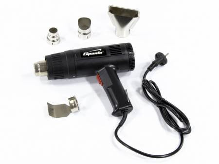 Фен промисловий з набором насадок, 2000 Вт, 500 градусів, SPARTA-94812