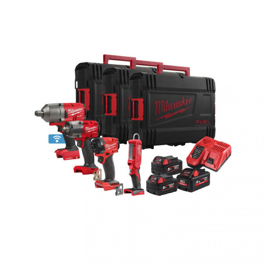 Набір акумуляторних інструментів Milwaukee M18 FPP4G3-553XEU FUEL-4933492528