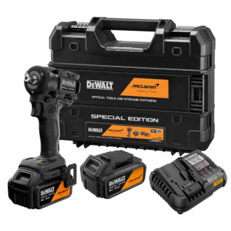 Гайкокрут ударний акумуляторний безщітковий McLaren F1 TEAM SPECIAL EDITION DeWALT DCF92MP2T-[articul]