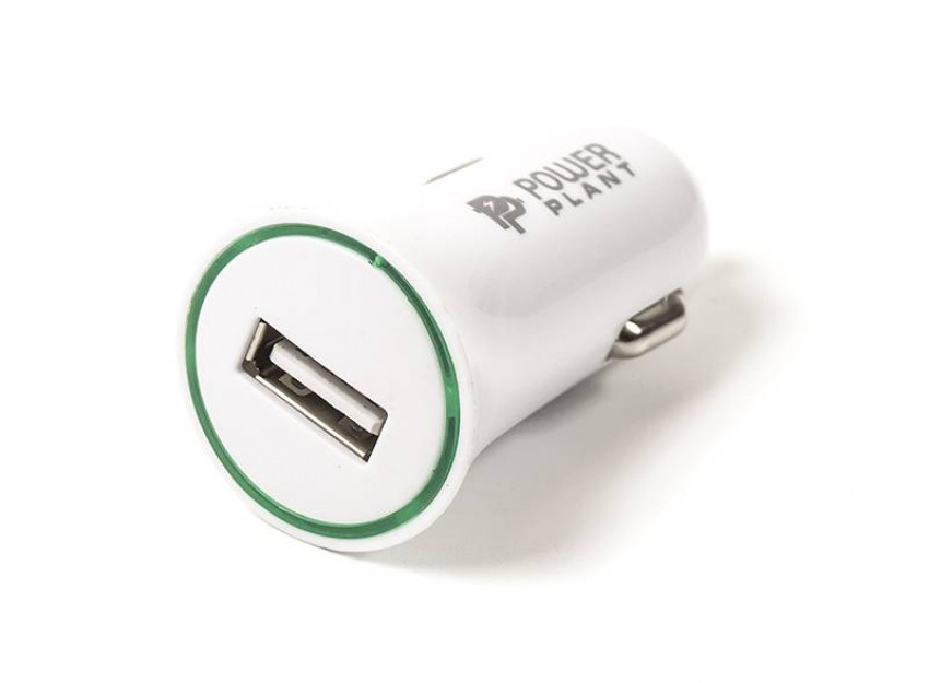 Автомобільний зарядний пристрій USB PowerPlant 2.1A-DV00DV5037